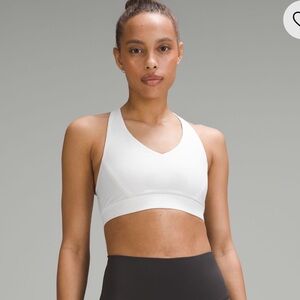 Lululemon nwt envital bra 4 white b/c cup